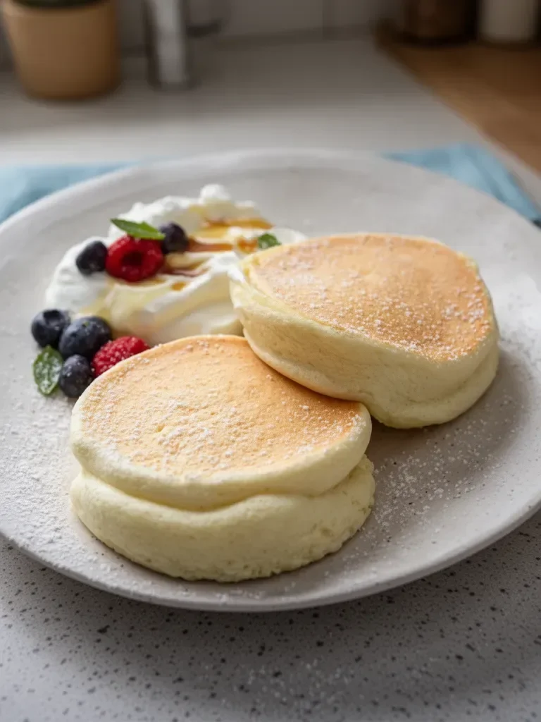 Pancake esponjoso