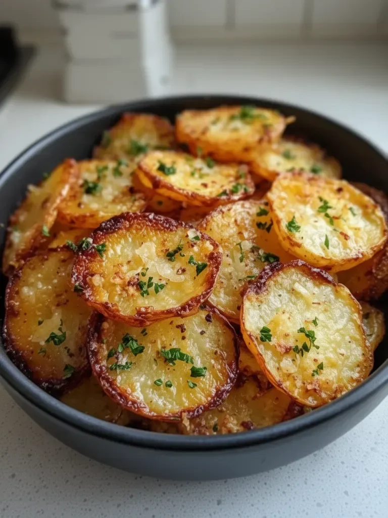 Papas Sliced Crujientes - Receta Fácil al Horno