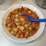 Picadillo de mamá con papas