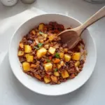 Picadillo Mexicano con Papas