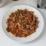 Picado de Bistec Mexicano