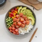 Poke Bowl de Salmón y Aguacate