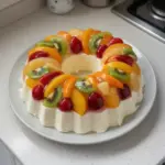 Postre de Queso Crema y Frutas