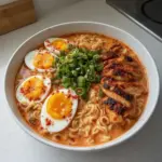Ramen de Pollo Picante y Cremoso