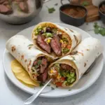 Receta de Burritos de Carne Asada Deliciosos
