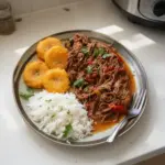 Ropa Vieja en Olla de Cocina Lenta