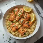 Salmón y Arroz en Una Olla