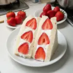 Sándwich de Fresa Japonés