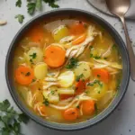 Sopa de Pollo Española Curativa
