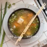 Sopa Miso Vegana