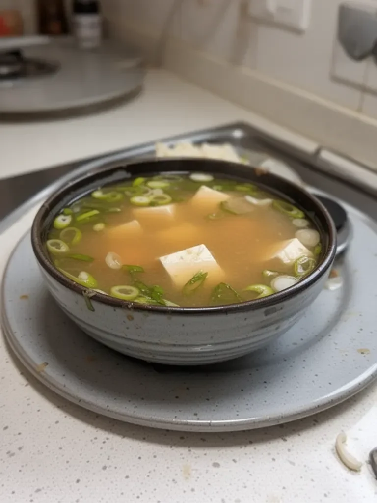 Sopa Miso Vegana