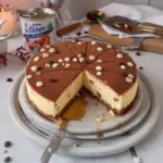 Tarta de queso tiramisú