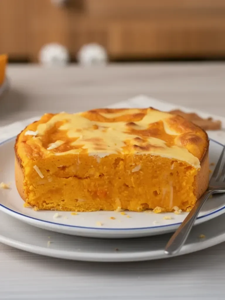 Tarta Soufflé Marmolada de Calabaza y Queso