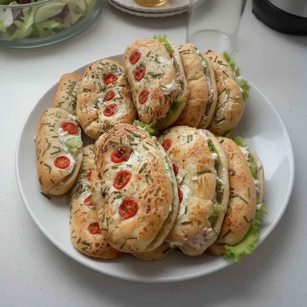 Bocadillos deliciosos con queso crema para fiestas y reuniones