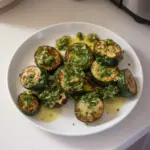 Plato de Calabacín al Ajillo con ajo y especias