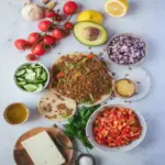 Ensalada de lentejas de bote