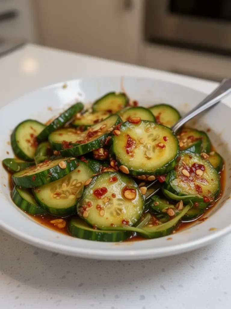 Ensalada de Pepino Coreana: Una Increíble Receta Definitiva para un Asombroso Acompañamiento