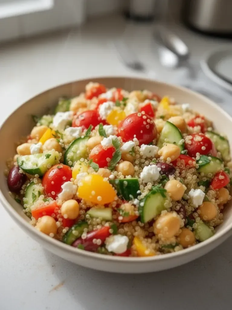 Ensalada de Quinoa Mediterránea