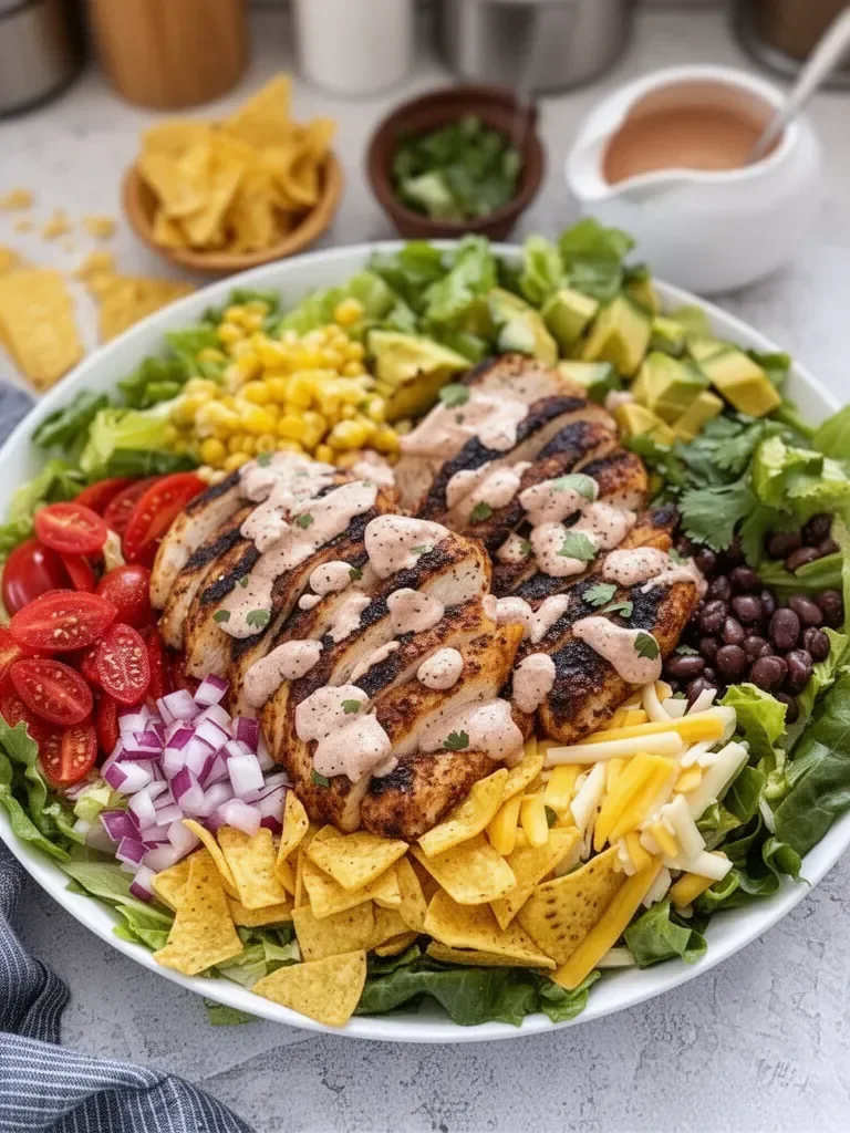 Ensalada de Tacos de Pollo
