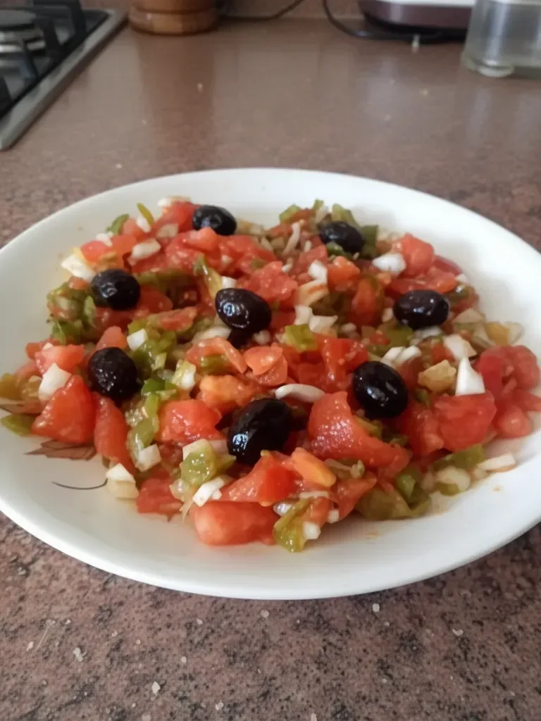 Ensalada Marroquí Receta de Comida de Marruecos Con Hakima