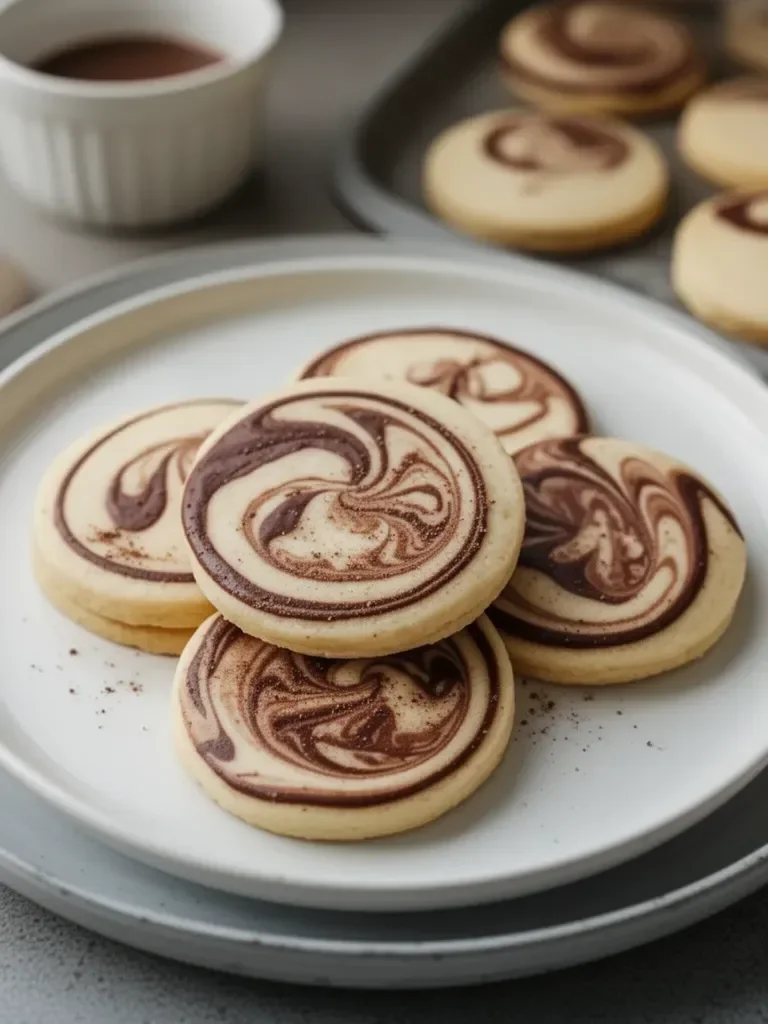 Galletas de Azúcar con Remolino de Mocha