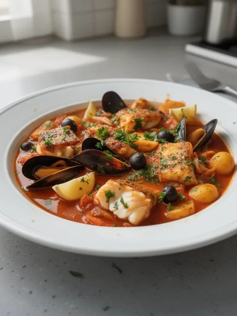 Guiso de mariscos