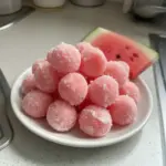 Mochi de Sandía, un postre japonés refrescante y exquisito