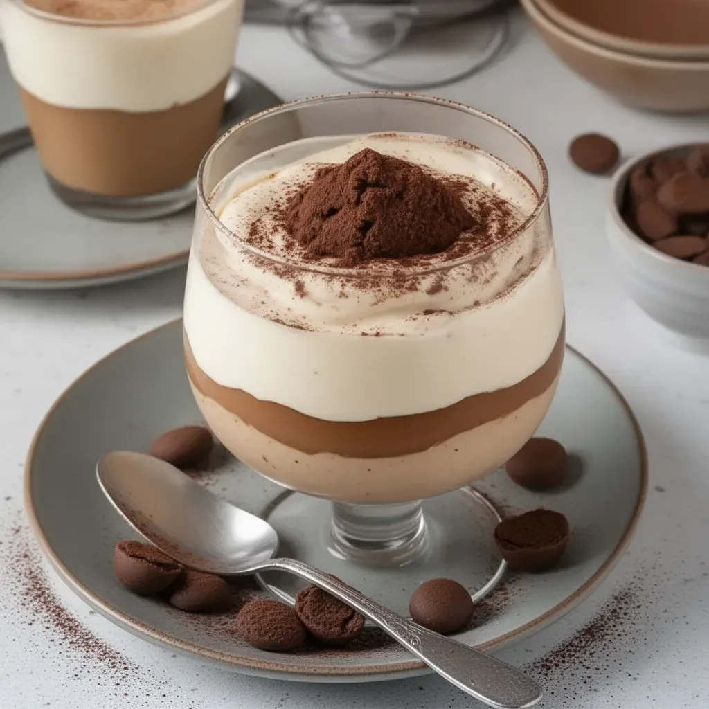 Mousse de tiramisu fácil y deliciosa, ideal para postres y reuniones familiares