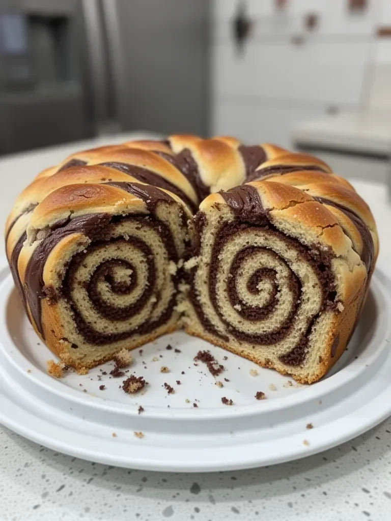 Pan de Pascua con Remolino de Nutella Espectacular
