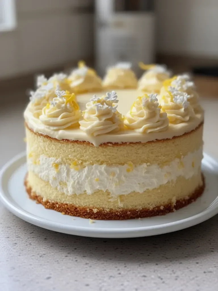 Pastel de Limón