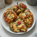 Pimientos Rellenos Vegetarianos