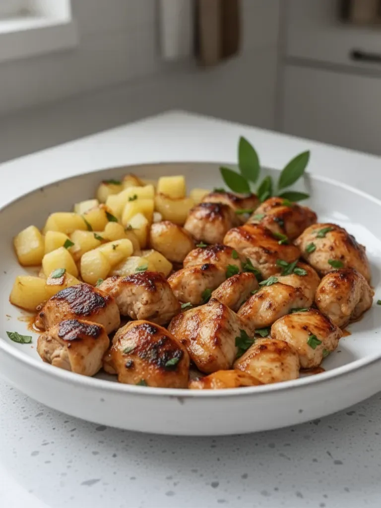 Pollo Hawaiano Fácil