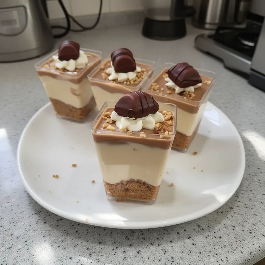 Postre en vaso delicioso y fácil de preparar, ideal para cualquier ocasión