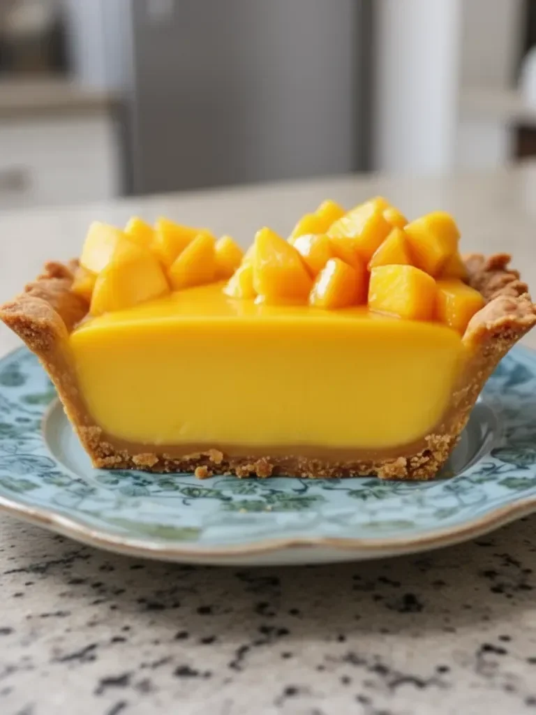 Postre Frío de Mango
