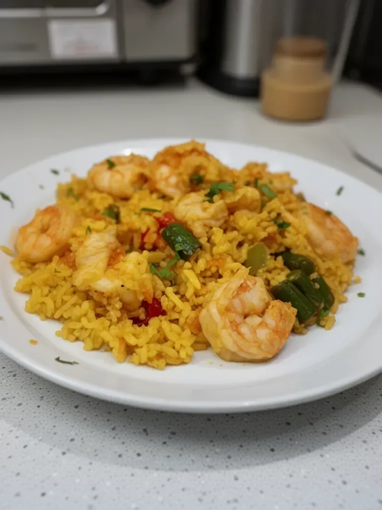 Receta de Arroz con Camarones