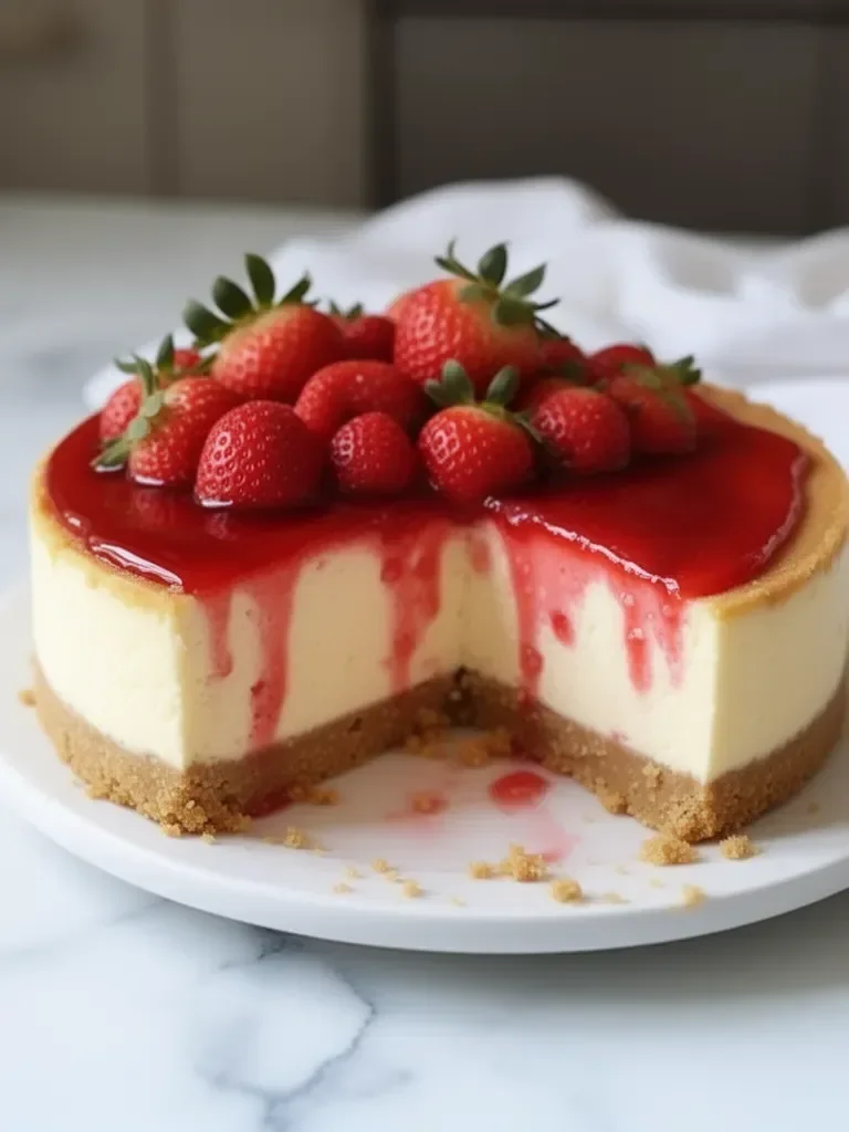 Receta de Cheesecake de Fresa