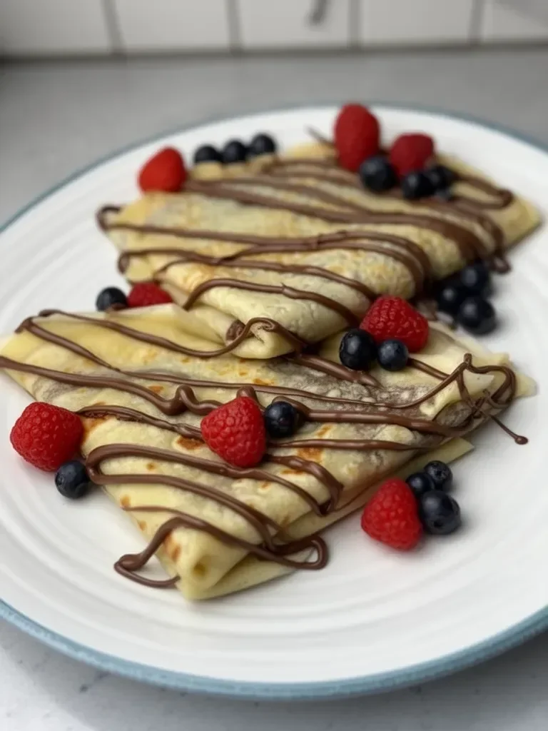 Receta de Crepes Rápida y Fácil (en una licuadora)