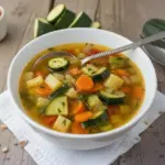 Receta de Sopa de Verduras con Calabacín