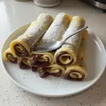Rollos de Crepes de Nutella