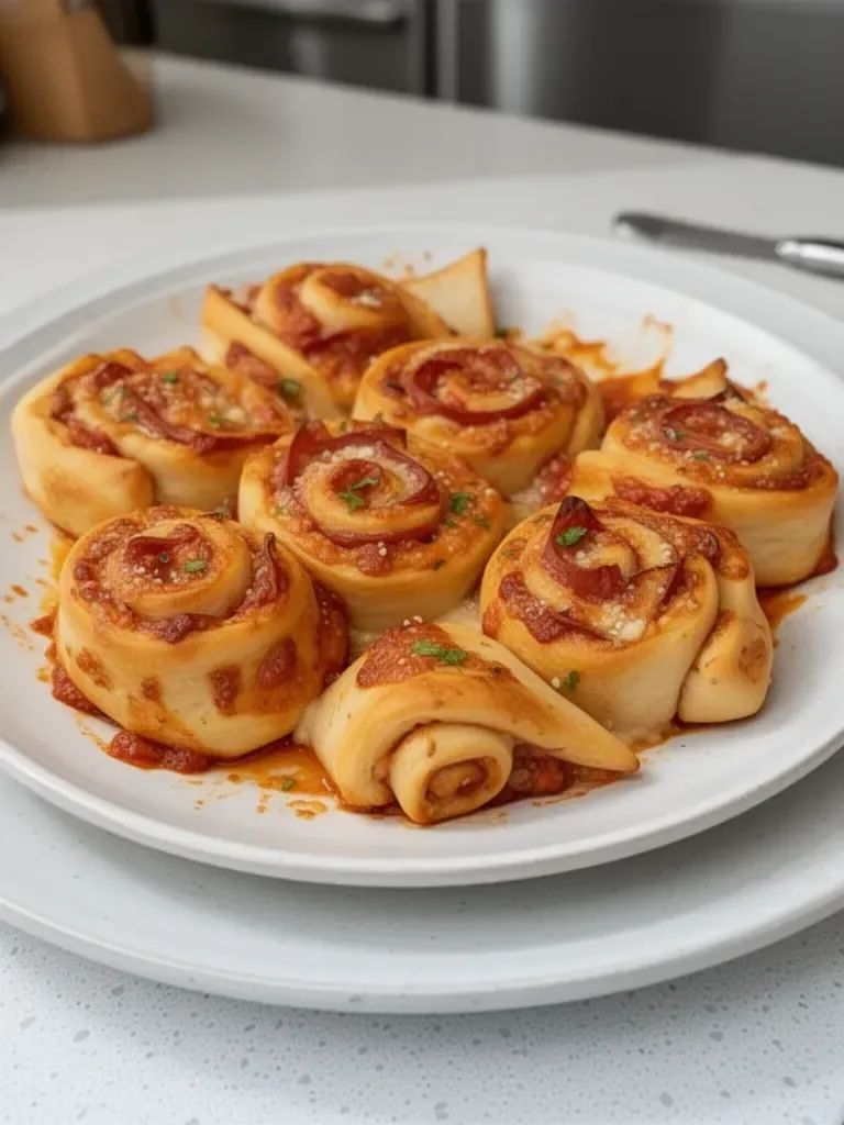 Rollos de Pizza