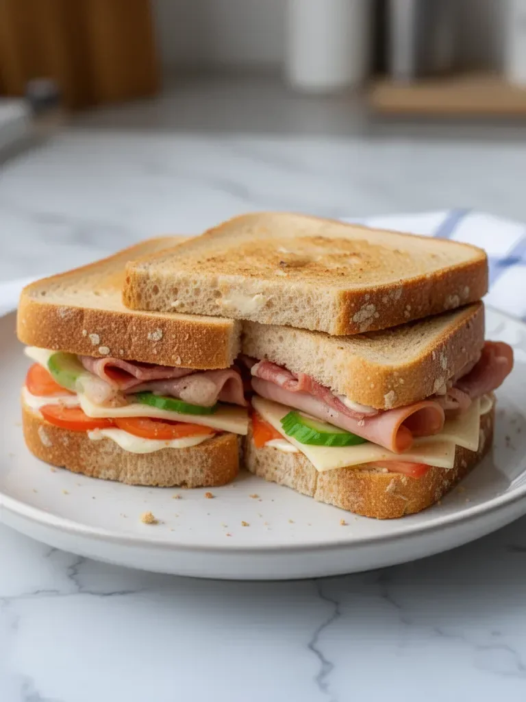 Sándwiches Club de Té Fáciles
