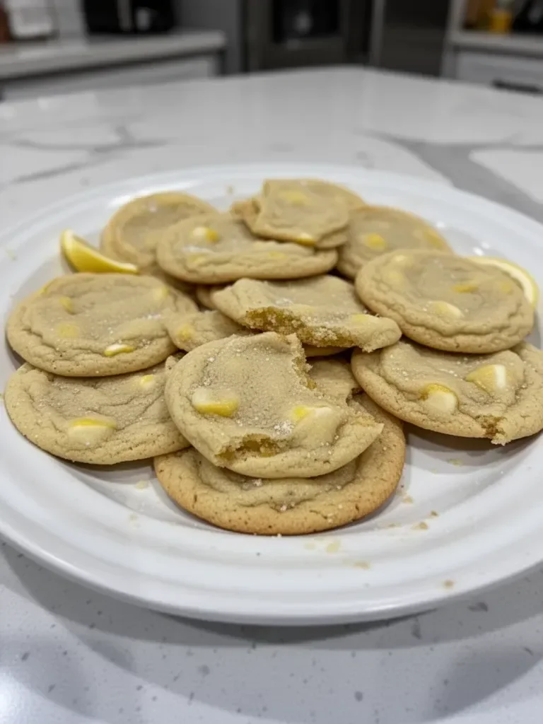 Soft and Chewy Lemon Cookies