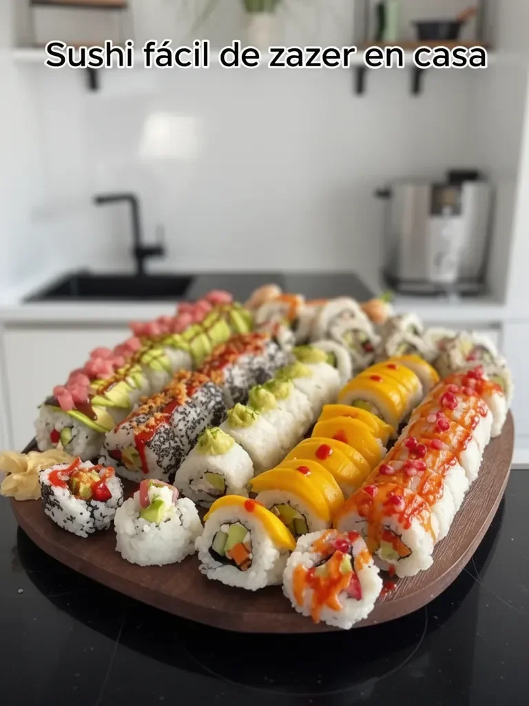 Sushi fácil de hacer en casa