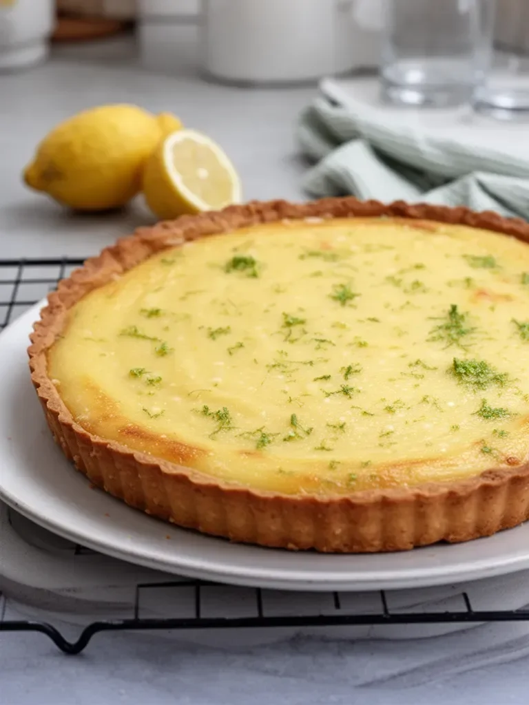 Tarta de Limón Clásica