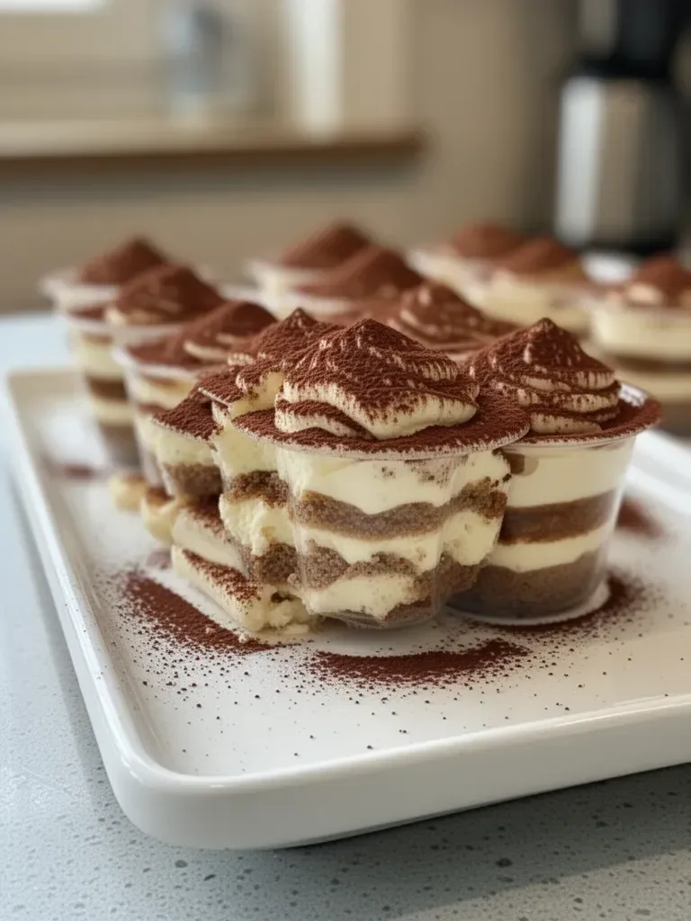 Tazas de Tiramisu
